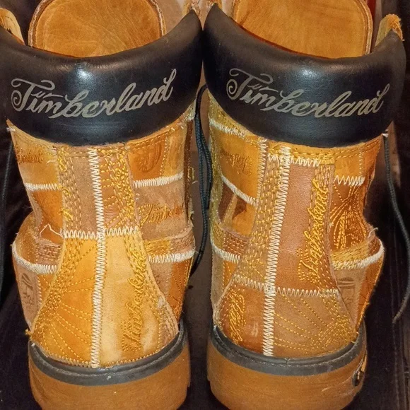 Patchwork Timberland Boots - Picture 4 of 6